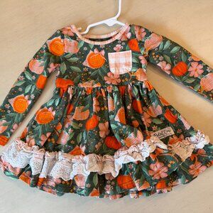 Bella & Omi Fall Thanksgiving Dress 18-24m